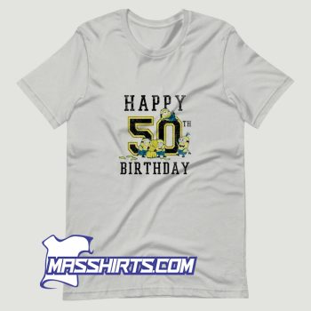Happy 50Th Birthday Me Minions T Shirt Design
