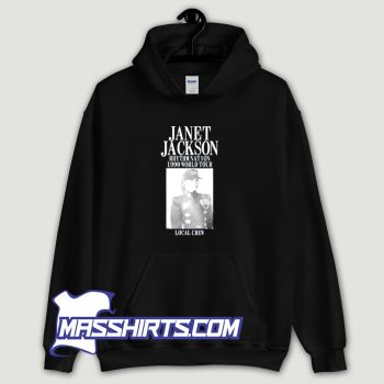 Janet Jackson Rhythm Nation 1990 World Tour Hoodie Streetwear