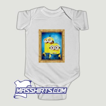 Me Minions Duo Framed Photo Baby Onesie