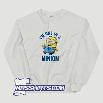 Minions Dave One In A Minion Sweatshirt