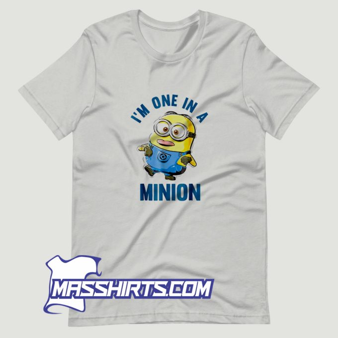 Minions Dave One In A Minion T Shirt Design