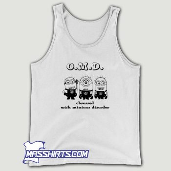 O.M.D Obsessed With Minions Disorder Tank Top