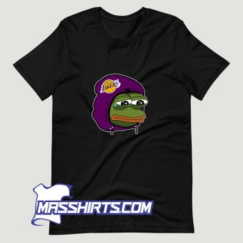 Pepe The Frog Los Angeles Lakers Meme T Shirt Design