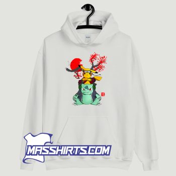 Pokemon Pikachu And Bulbasaur Mashup Hoodie Streetwear