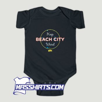 Steven Universe Keep Beach City Weird Baby Onesie