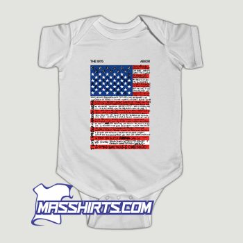The 1975 Abiior I Like America And America Likes Me Baby Onesie