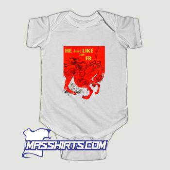 The Catcher In The Rye He Just Like Me Baby Onesie