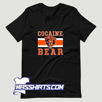 Vintage Cocaine Bear T Shirt Design