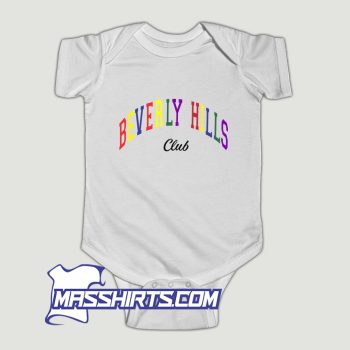 Beverly Hills Colorful Baby Onesie