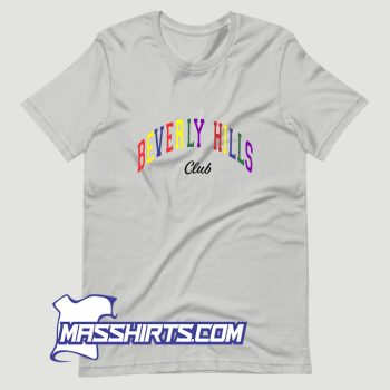 Beverly Hills Colorful T Shirt Design