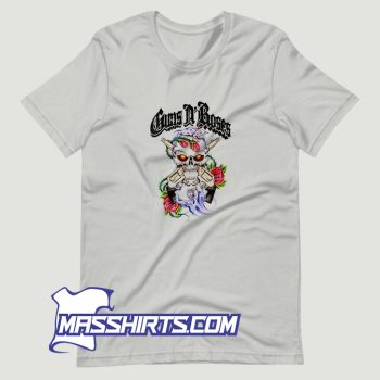 Guns N Demons Purple Smoke T Shirt Design