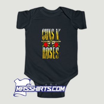 Guns N Roses Big Guns Baby Onesie