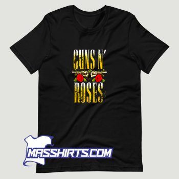 Guns N Roses Big Guns T Shirt Design