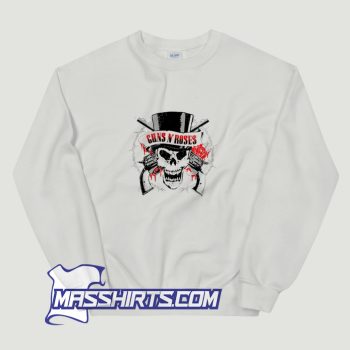 Guns N Roses Top Hat Skull Sweatshirt