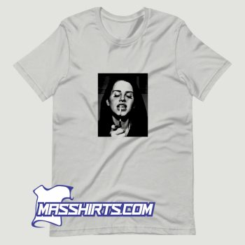 Lana Del Rey Bad Girl Smoke T Shirt Design
