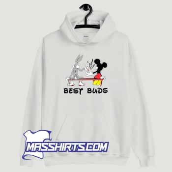 Mickey and Bugs Bunny Best Buds Hoodie Streetwear