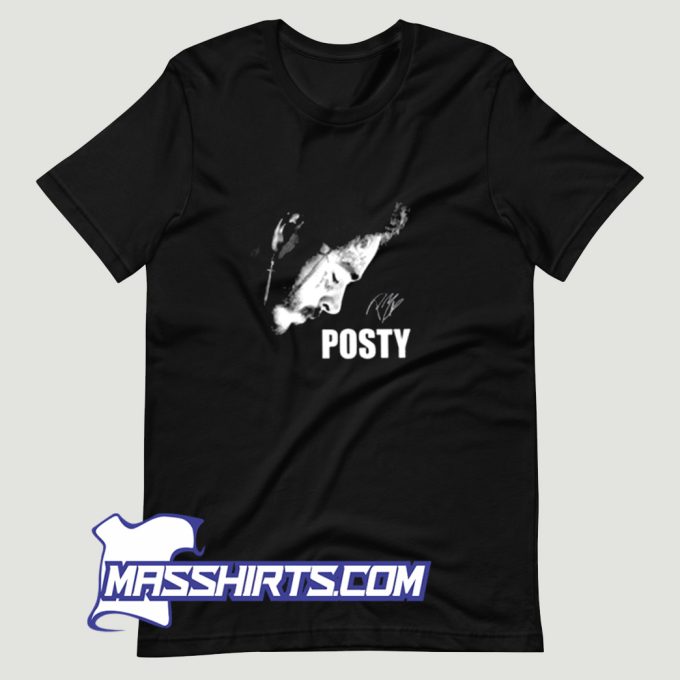Post Malone Posty Signature T Shirt Design