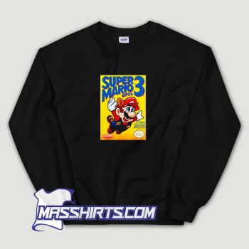 Cheap 3 Flying Raccoon Mario Poster Sweatshirt