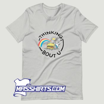 Cool Thinking Bout U T Shirt Design