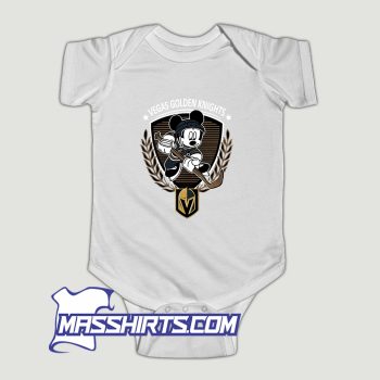Mickey Mouse Vegas Golden Knights Baby Onesie