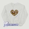 Monarch Butterfly Heart Sweatshirt