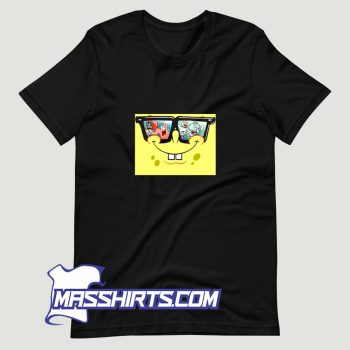 SpongeBob Sunglasses Face T Shirt Design