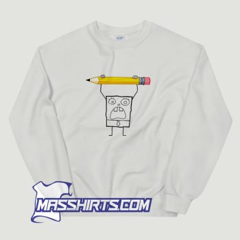 Spongebob Doodlebob Pencil Rage Sweatshirt