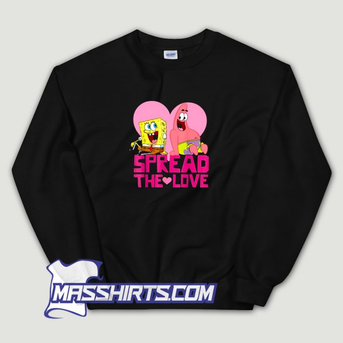 Spread The Love SpongeBob Sweatshirt