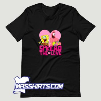 Spread The Love SpongeBob T Shirt Design