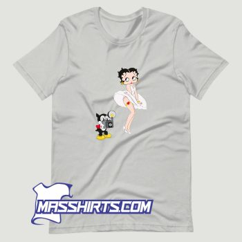 Vintage Betty Boop Mos T Shirt Design