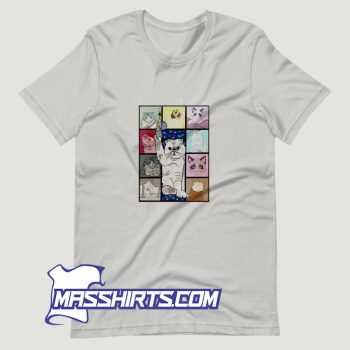 Awesome The Eras Tour Cat T Shirt Design