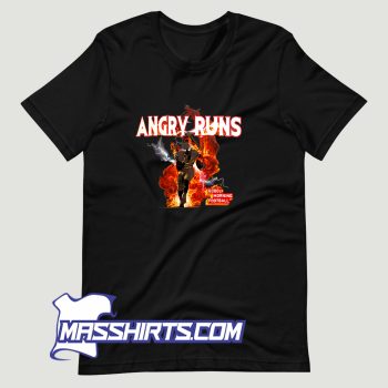Best Angry Runs T Shirt Design