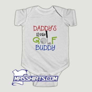 Daddys Golf Buddy Baby Onesie