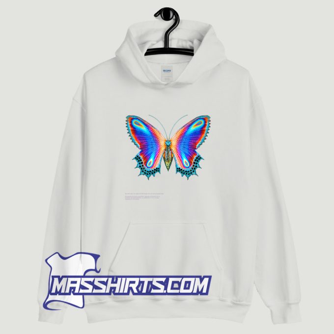 Halsey Multicolor Butterfly Hoodie Streetwear