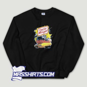 Oscar Mayer Wienermobile Like Hot Dog Sweatshirt