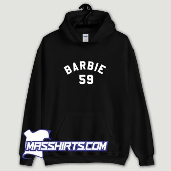 Barbie Chenille Patch 59 Hoodie Streetwear