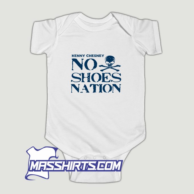 Kenny Chesney No Shoes Nation Baby Onesie