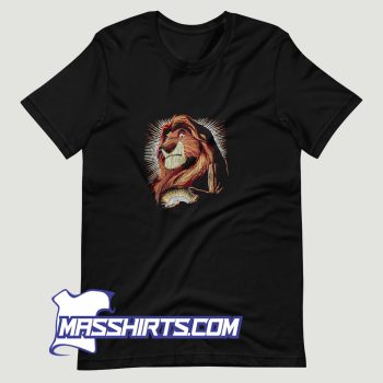 Lion King Mufasa Pride Rock Dot Art T Shirt Design