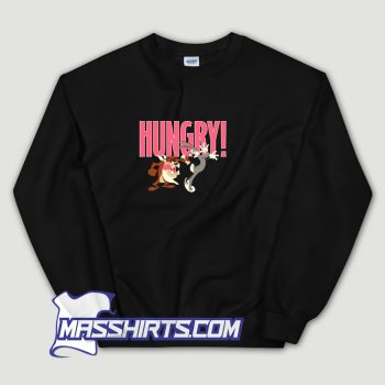 Looney Tunes Bugs And Taz Hungry Sweatshirt