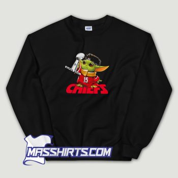 Baby Yoda Kansas City Chiefs Super Bowl Sweatshirt