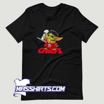 Baby Yoda Kansas City Chiefs Super Bowl T Shirt Design