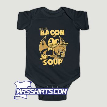Bendy And The Ink Machine Bacon Soup Baby Onesie