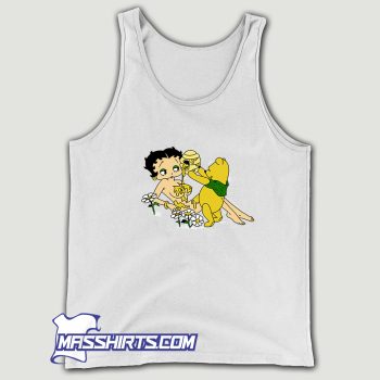 Betty Bop and Winnie The Pooh Honey Take It Easy Tank Top
