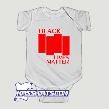 Black Flag Black Lives Metter Baby Onesie