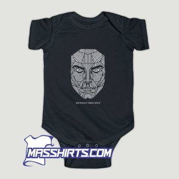 Do What Thou Wilt Aleister Crowley Baby Onesie