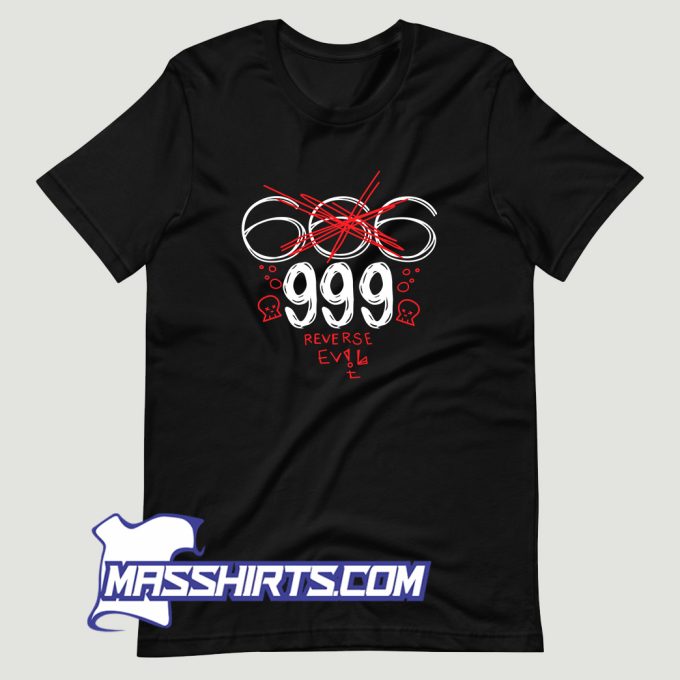 Juice WRLD 999 Reverse Evil T Shirt Design