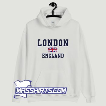 London England Flag Hoodie Streetwear