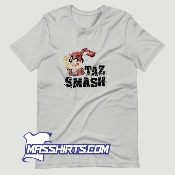 Looney Tunes Taz Smash T Shirt Design