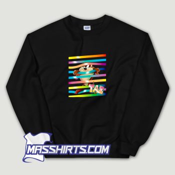 Looney Tunes Taz Stripes Sweatshirt