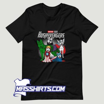 Marvel Avengers Siberian Husky Huskyvengers T Shirt Design